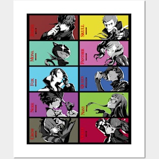 Phantom Thieves and Associates Posters and Art